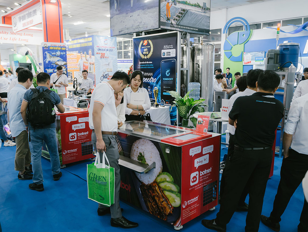 RYNAN introduces new products at VIETSHRIMP 2023 event